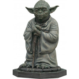 Star Wars Life-Size Bronze socha Yoda 79 cm